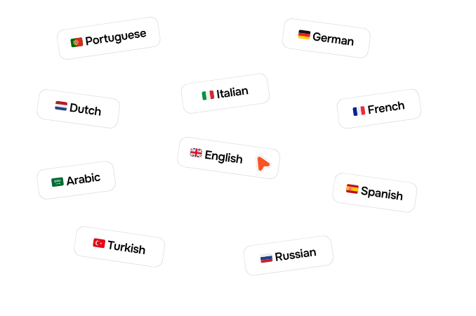 100+ Languages